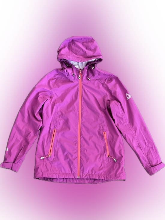 Gerry Weber Jackets & Blazers - Gerry Weber Girls' Hooded Raincoat in Bright Magenta with Coral Zipper